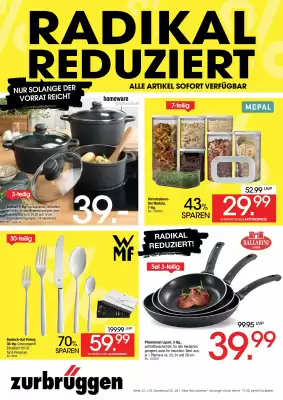 Zurbrüggen Prospekt (gültig bis 31-08)