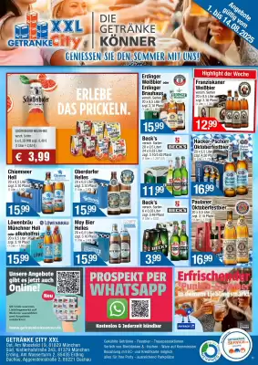 Getränke City Prospekt (gültig bis 14-08)