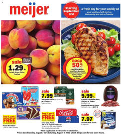 Meijer Weekly Ad week 32 Page 1