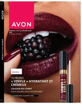 Catalogue AVON (valable jusqu'au 31-08)