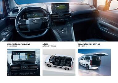 Opel leták | Combo Strana 3