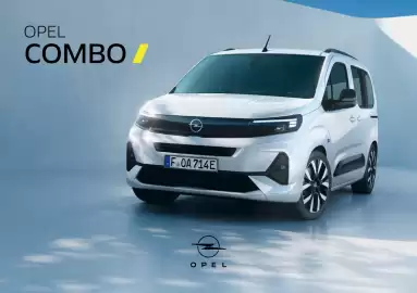 Opel leták | Combo Strana 1