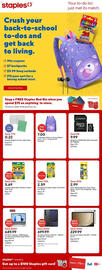 Staples flyer week 31 Page 1