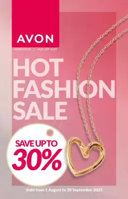 AVON catalogue (valid until 30-09)