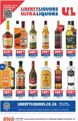 Ultra Liquors catalogue (valid until 15-08)