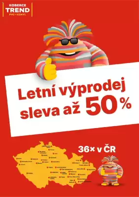 Koberce Trend leták (platné do 31-08)