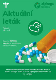 Alphega Lékárna leták Strana 1