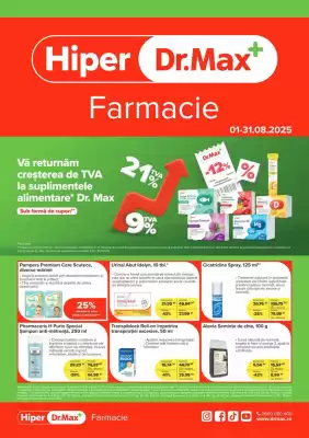 Catalog Dr.Max (valid până la 31-08)