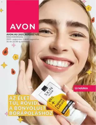 AVON akciós újság (érvényes eddig: 31-08)