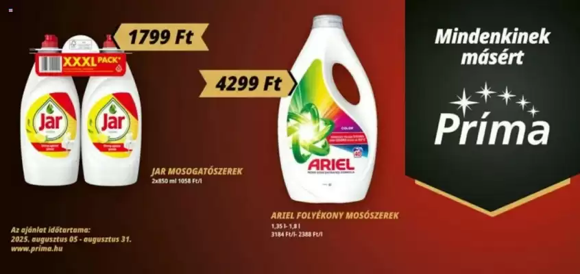 Príma akciós újság (érvényes eddig: 31-08)