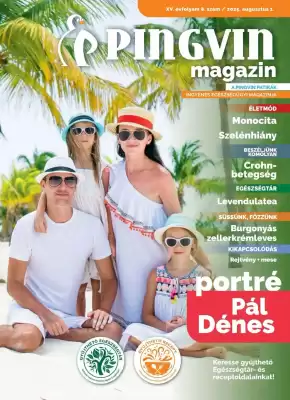 Pingvin Patika akciós újság (érvényes eddig: 31-08)