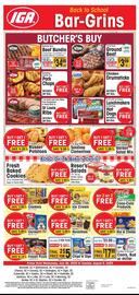 IGA Weekly Ad week 31 Page 1