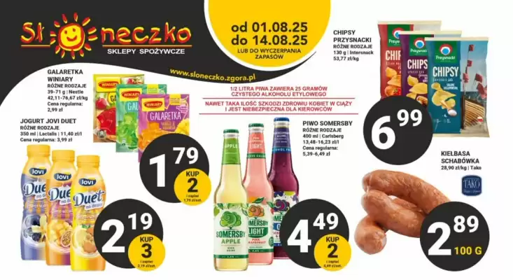 Słoneczko gazetka (ważność do 14-08)