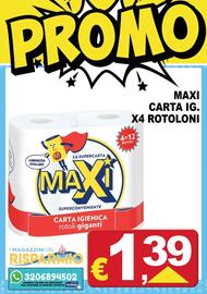 Volantino Magazzini del Risparmio Pagina 1
