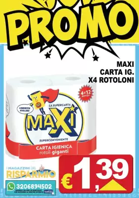 Volantino Magazzini del Risparmio (valido fino al 2-08)