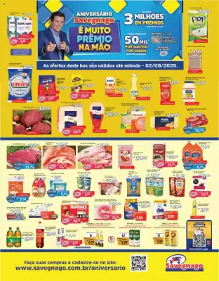 Catálogo Supermercados Savegnago (válido até 3-08)