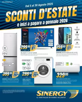 Volantino Sinergy (valido fino al 30-08)
