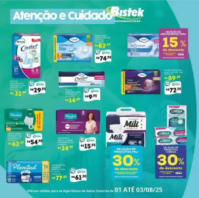Catálogo Bistek Supermercados (válido até 3-08)