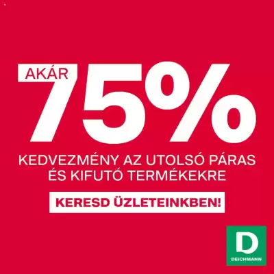 Deichmann akciós újság (érvényes eddig: 6-08)