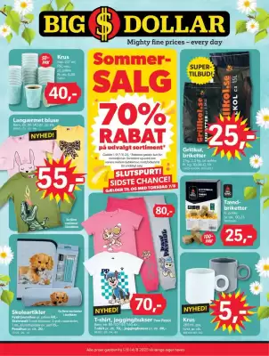 BigDollar tilbudsavis (gælder indtil 14-08)