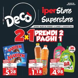 Volantino Deco Superstore Pagina 1