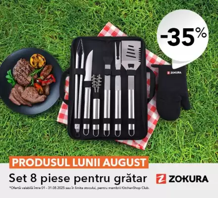 Catalog Kitchen shop (valid până la 31-08)