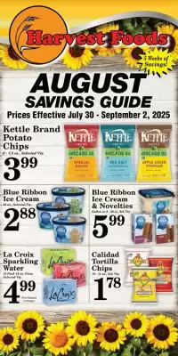 Harvest Foods ad (valid until 2-09)