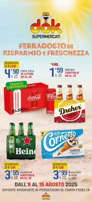 Volantino Supermercati Dok (valido fino al 15-08)