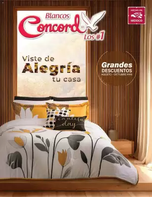 Catálogo Colchas Concord (válido hasta 1-11)