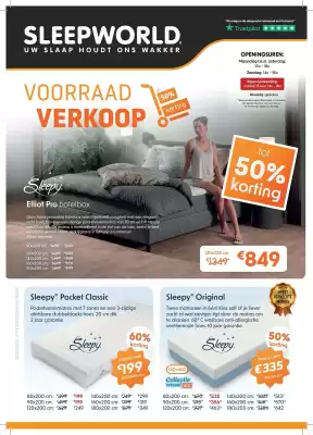 Sleepworld folder (geldig t/m 31-08)
