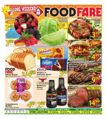 Food Fare flyer (valid until 7-08)
