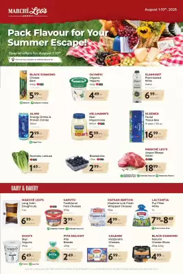 Marche Leo's flyer (valid until 7-08)