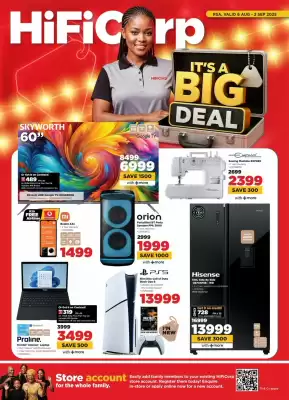 HiFi Corp catalogue (valid until 2-09)