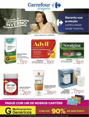 Catálogo Drogarias Carrefour (válido até 31-08)