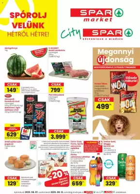 Spar akciós újság