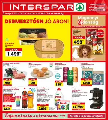 Interspar akciós újság
