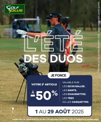 Catalogue Golf Plus (valable jusqu'au 29-08)