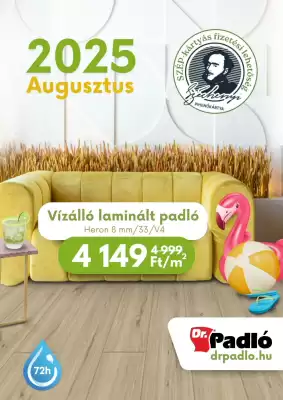 Dr. Padló akciós újság (érvényes eddig: 31-08)