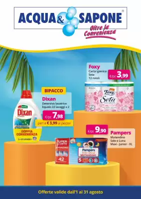 Volantino Acqua & Sapone (valido fino al 31-08)