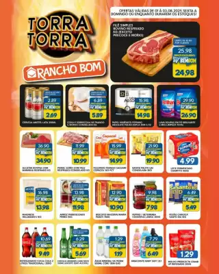 Catálogo Rancho Bom Supermercados (válido até 3-08)