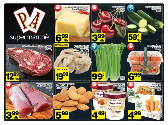 Supermarché PA flyer