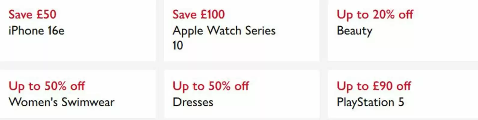 John Lewis leaflet (valid until 6-09)