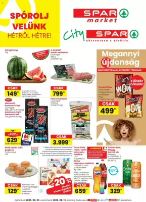 Spar Market akciós újság