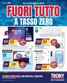 Volantino Trony Pagina 1