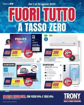 Volantino Trony