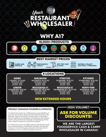 A1 Cash And Carry flyer Page 2