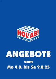 Hol'ab Getränkemarkt Prospekt woche 32 Seite 1