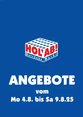 Hol'ab Getränkemarkt Prospekt (gültig bis 9-08)