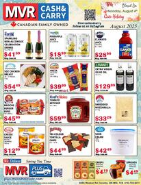 MVR Cash & Carry flyer Page 1