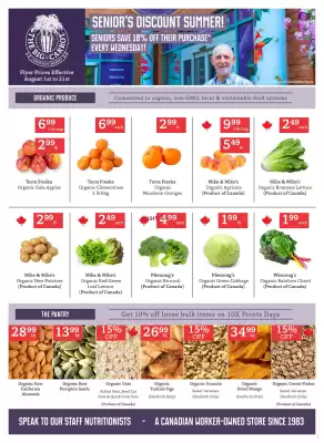 The Big Carrot flyer (valid until 31-08)